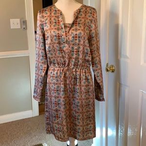 The Limited drawstring waist dress